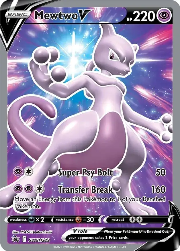 PokeDATA - Check current Pokemon card values for Mewtwo V